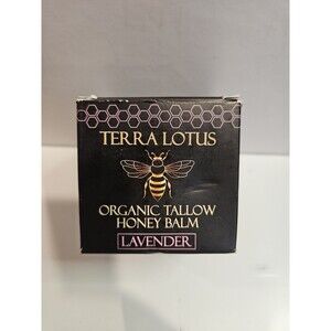 Terra Lotus Organic Beef Tallow Balm with Raw Honey Moisturizing Balm